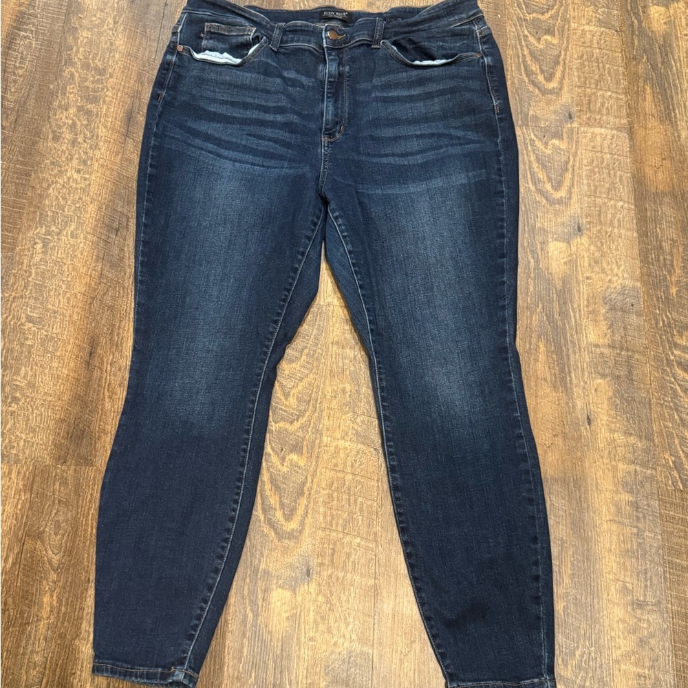 Judy Blue Deep Indigo Skinny Jeans